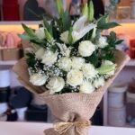 white lily rose